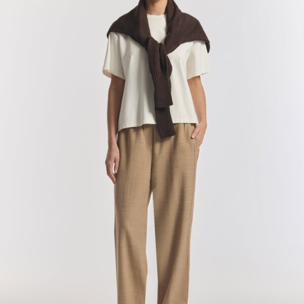 Viktoria & Woods Hemsworth Wool Trouser - Pants - Minimalist Australian Fashion at Coveti