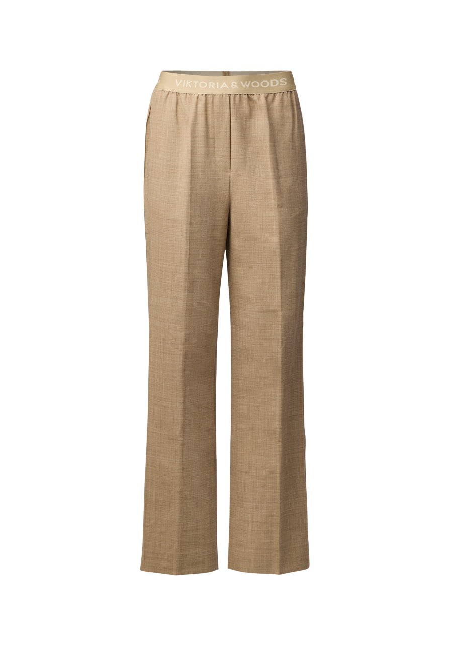 Viktoria & Woods Hemsworth Wool Trouser - Pants - Minimalist Australian Fashion at Coveti