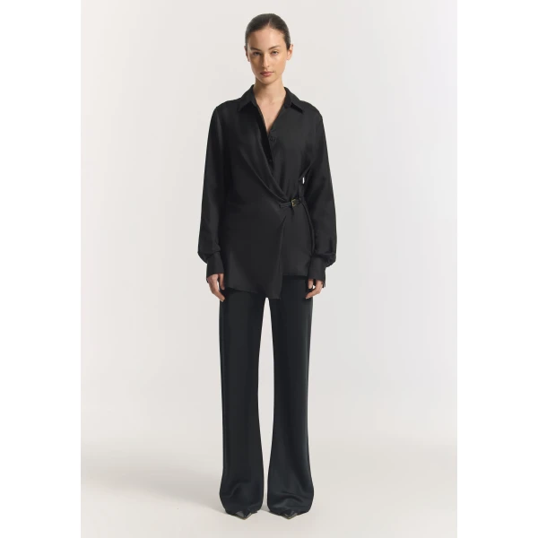 Viktoria and Woods Hercules Silk Wrap Shirt, view 3