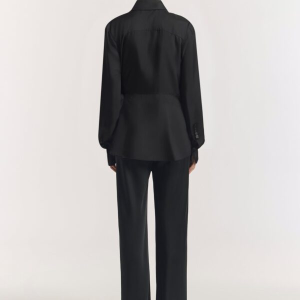 Viktoria & Woods Hercules Silk Wrap Shirt - Tops - Minimalist Australian Fashion at Coveti