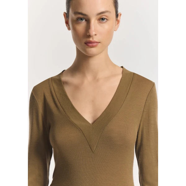 Viktoria and Woods Lotus Merino Top, view 2