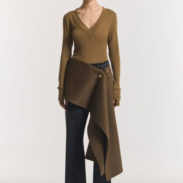 Viktoria & Woods Lotus Merino Top - Tops - Minimalist Australian Fashion at Coveti