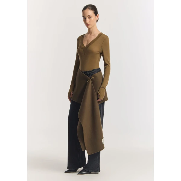 Viktoria and Woods Lotus Merino Top, view 4
