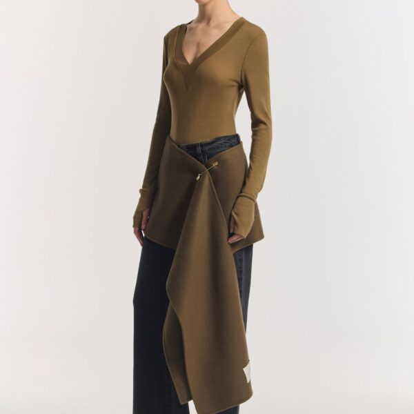 Viktoria & Woods Lotus Merino Top - Tops - Minimalist Australian Fashion at Coveti