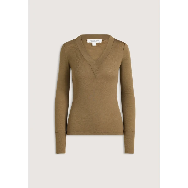 Viktoria & Woods Lotus Merino Top - Tops - Minimalist Australian Fashion at Coveti