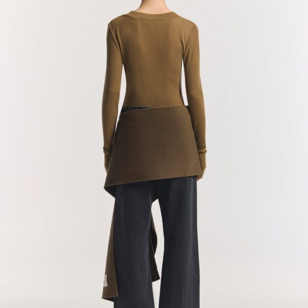 Viktoria & Woods Lotus Merino Top - Tops - Minimalist Australian Fashion at Coveti