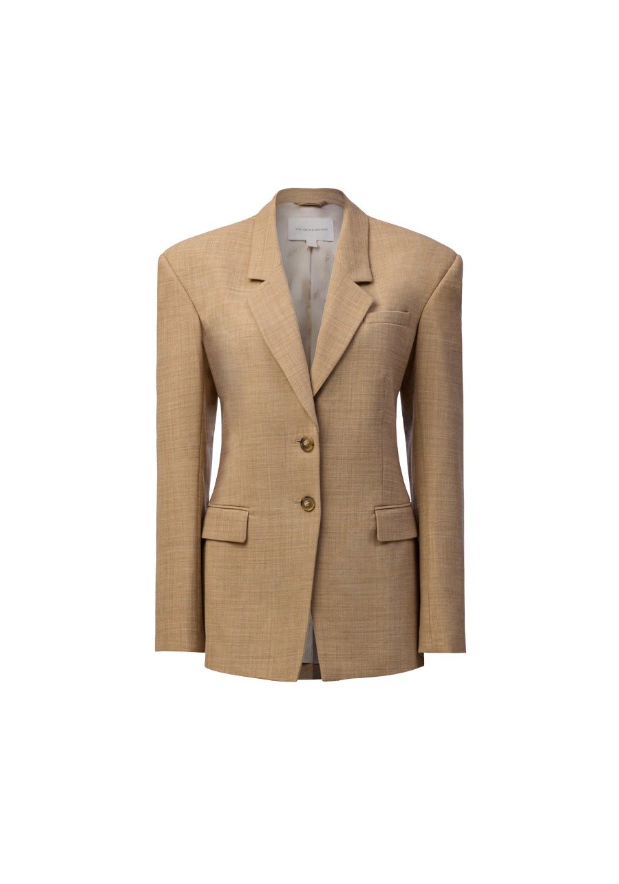 Viktoria & Woods Michigan Wool Blazer - Jackets - Minimalist Australian Fashion at Coveti