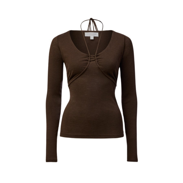 Viktoria & Woods Priscilla Merino Top - Tops - Minimalist Australian Fashion at Coveti