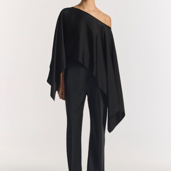 Viktoria & Woods Romance Cape Top - Tops - Minimalist Australian Fashion at Coveti
