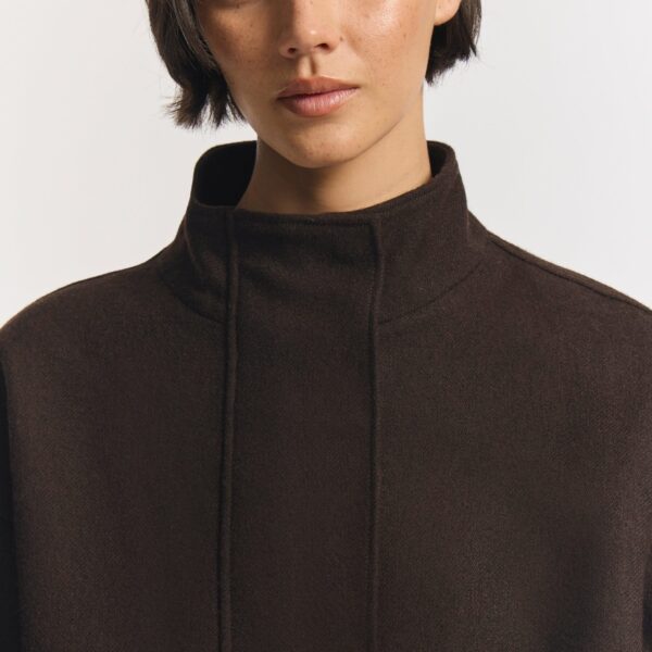 Viktoria & Woods Salvation Wool Bomber - Jackets - Minimalist Australian Fashion at Coveti