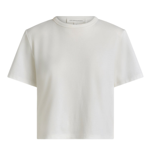 Viktoria & Woods Saxon Tee - Tops - Minimalist Australian Fashion at Coveti
