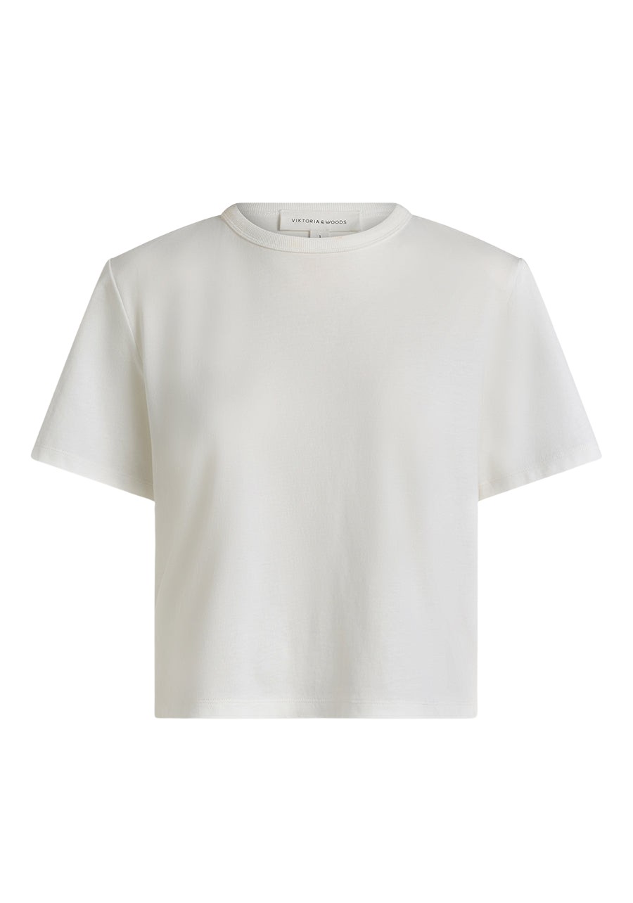 Viktoria & Woods Saxon Tee - Tops - Minimalist Australian Fashion at Coveti