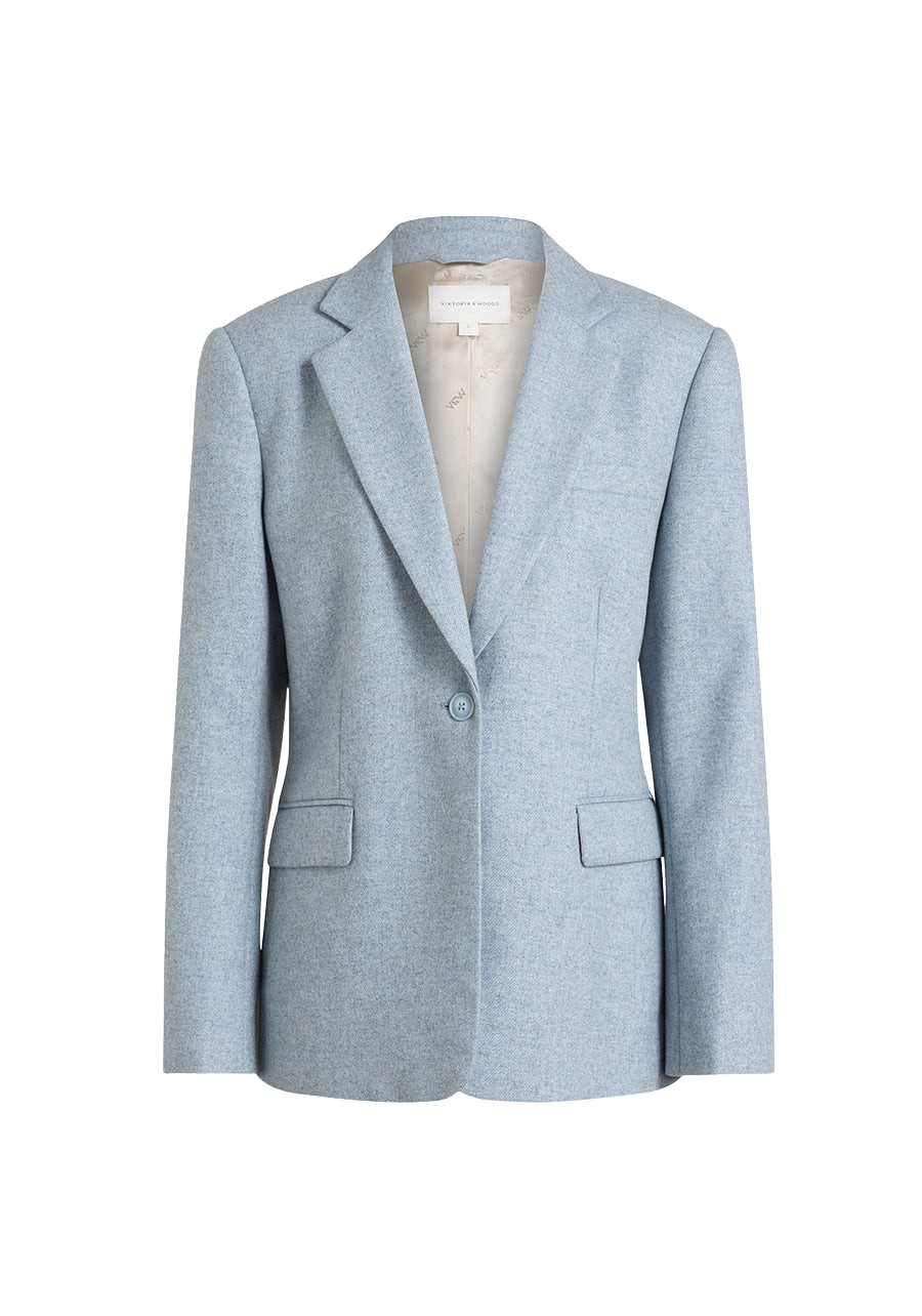 Viktoria & Woods Sensation Wool Blazer - Jackets - Minimalist Australian Fashion at Coveti