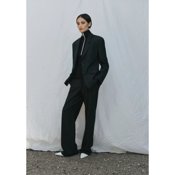 Viktoria & Woods Thorpe Wool Trouser - Pants - Minimalist Australian Fashion at Coveti