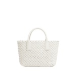 Khaite Mini Cabat in White - White Mini Bags - The Lotus Tote Bag - Shop at Coveti