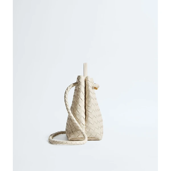 Khaite Women's Andiamo in Sea salt - White Totes & Top-Handle Bags - The Lotus Tote Bag - Shop at Coveti