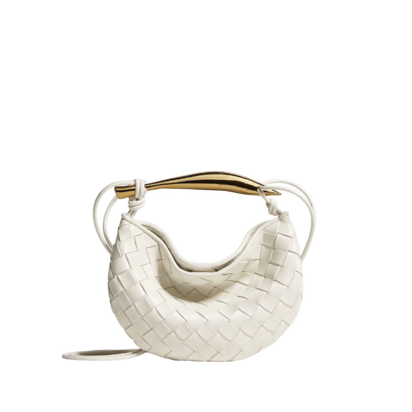 Khaite Women's Baby Sardine in Chalk - White Mini Bags - The Lotus Tote Bag - Shop at Coveti
