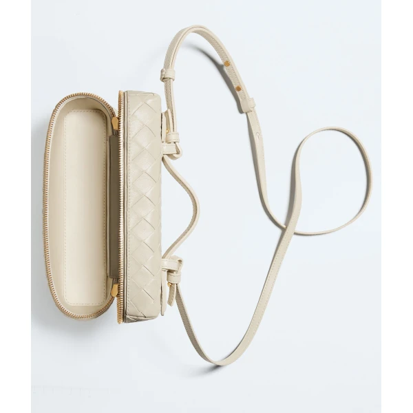 Khaite Women's Bang Bang in Sea salt - White Shoulder & Crossbody Bags - The Lotus Tote Bag - Shop at Coveti