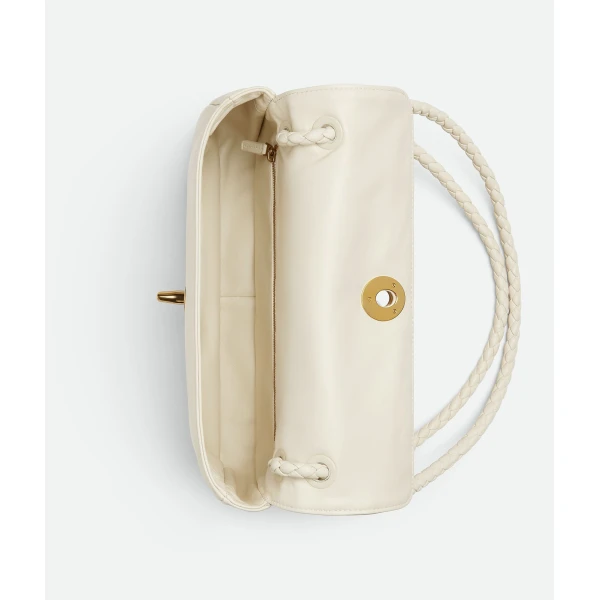 Khaite Women's Madison in Sea salt - White Shoulder & Crossbody Bags - The Lotus Tote Bag - Shop at Coveti