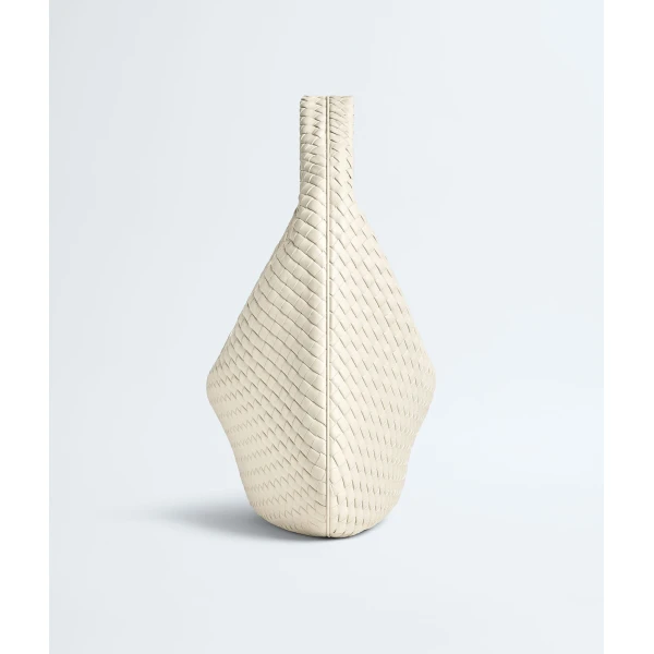 Khaite Women's Maxi Veneta in Sea salt - White Shoulder & Crossbody Bags - The Lotus Tote Bag - Shop at Coveti