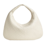 Khaite Women's Maxi Veneta in Sea salt - White Shoulder & Crossbody Bags - The Lotus Tote Bag - Shop at Coveti