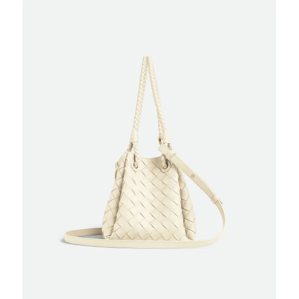 Khaite Women's Parachute in Sea salt - White Shoulder & Crossbody Bags - The Lotus Tote Bag - Shop at Coveti