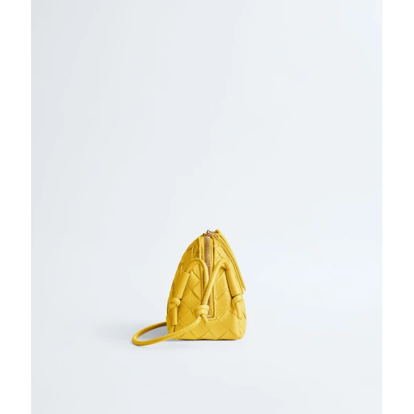 Khaite Women's Concert Pouch in Taxi - Yellow Clutch Bags - The Lotus Tote Bag - Shop at Coveti