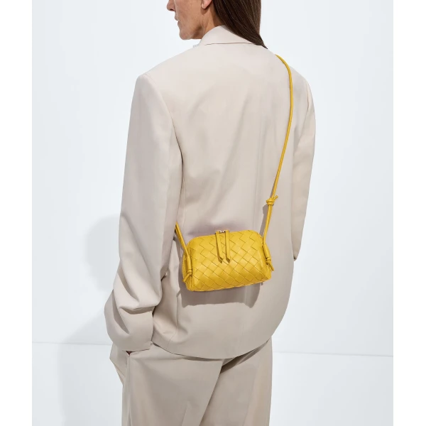 Khaite Women's Concert Pouch in Taxi - Yellow Clutch Bags - The Lotus Tote Bag - Shop at Coveti
