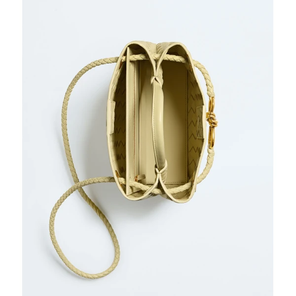 Khaite Women's Small Andiamo in Butter yellow - Yellow Totes & Top-Handle Bags - The Lotus Tote Bag - Shop at Coveti