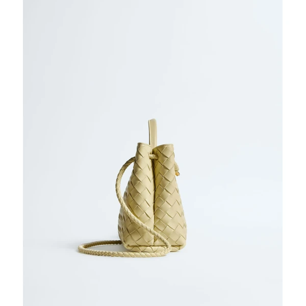 Khaite Women's Small Andiamo in Butter yellow - Yellow Totes & Top-Handle Bags - The Lotus Tote Bag - Shop at Coveti