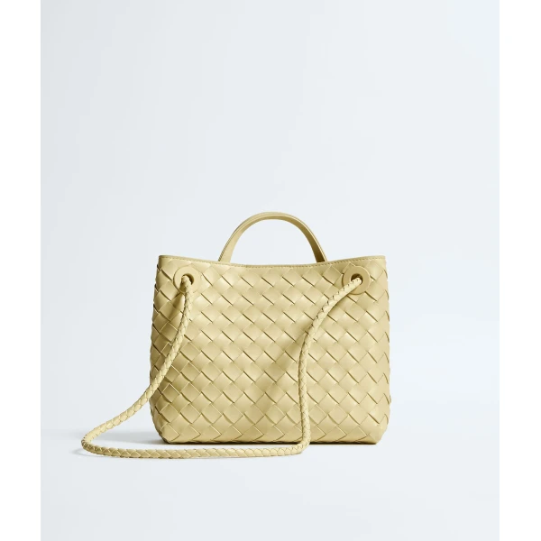 Khaite Women's Small Andiamo in Butter yellow - Yellow Totes & Top-Handle Bags - The Lotus Tote Bag - Shop at Coveti