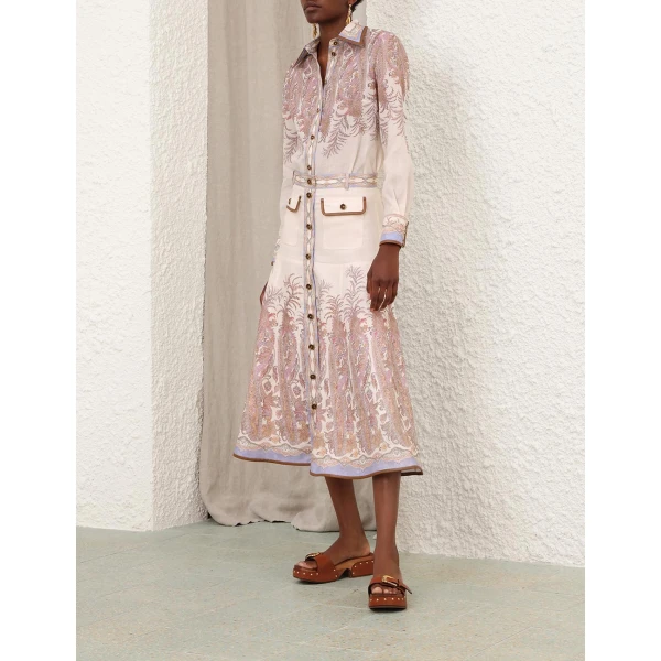Elevate your elegance in this Zimmermann Skirts available now at Coveti