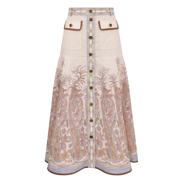 Elevate your elegance in this Zimmermann Skirts available now at Coveti