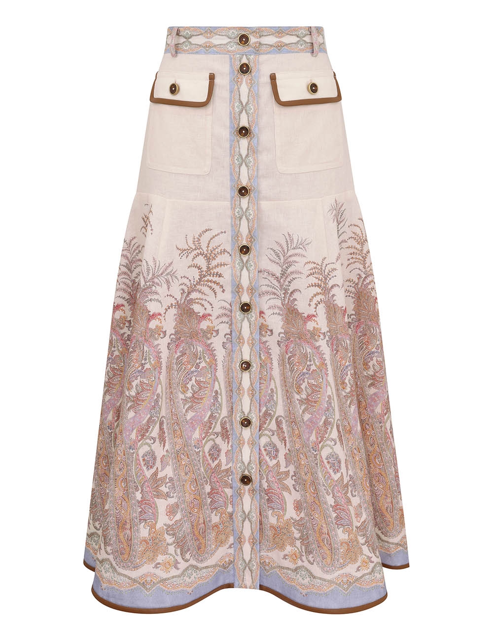 Elevate your elegance in this Zimmermann Skirts available now at Coveti