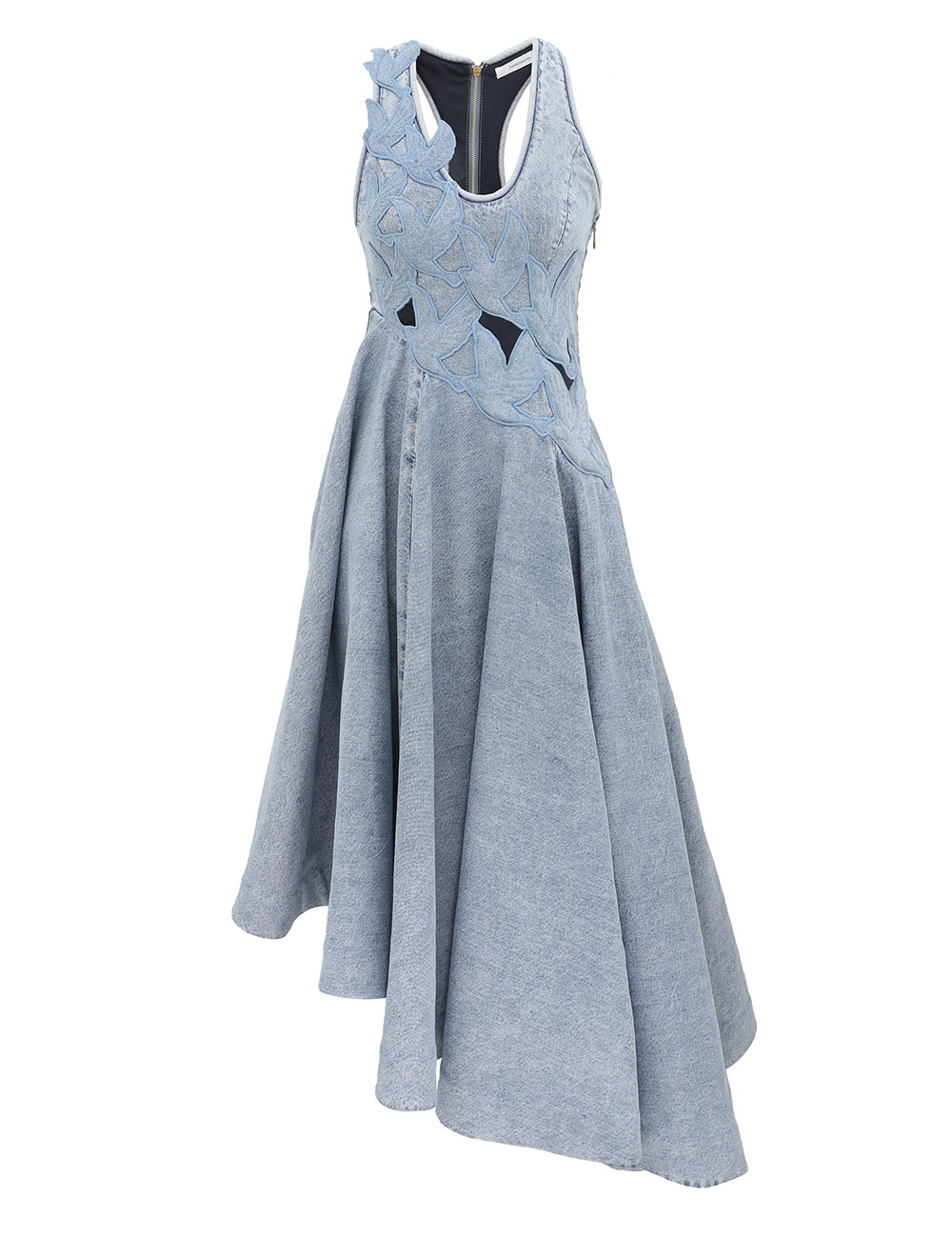 Zimmermann Alchemy Denim Applique Dress