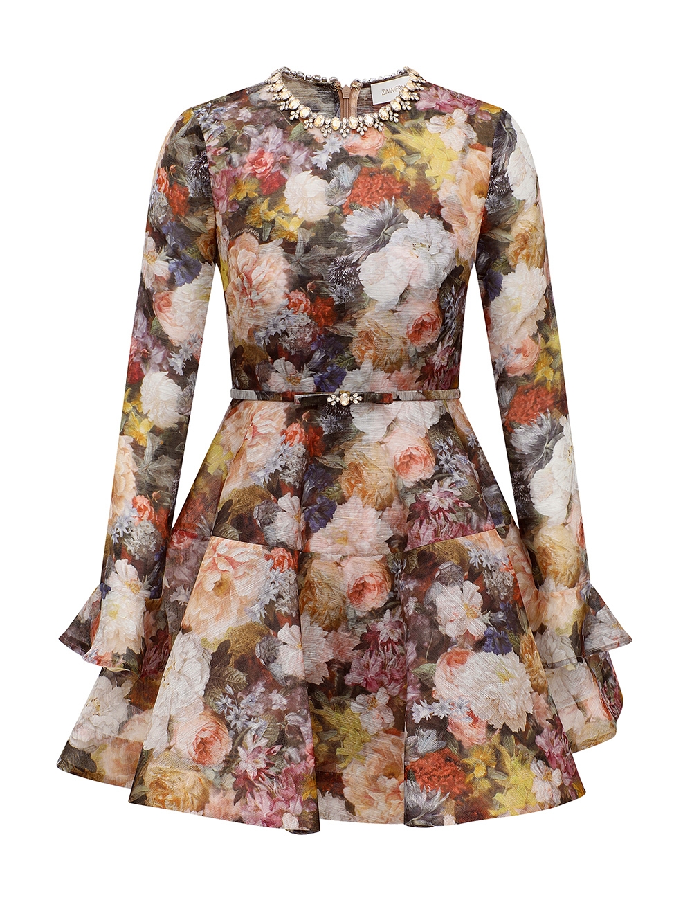 Zimmermann Alchemy Peplum Mini Dress