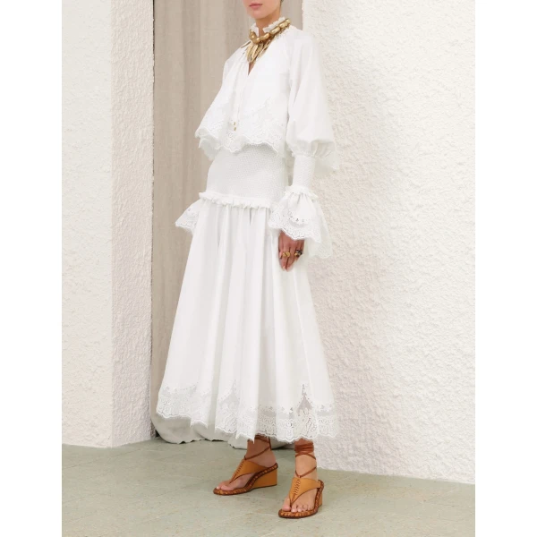 Elevate your elegance in this Zimmermann Dresses available now at Coveti