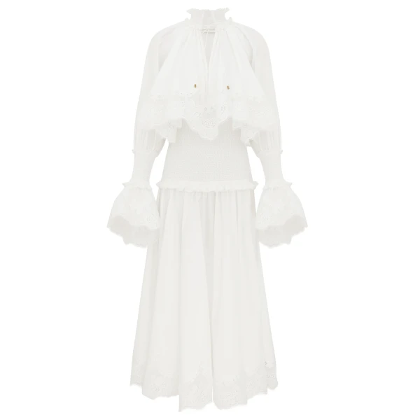 Elevate your elegance in this Zimmermann Dresses available now at Coveti