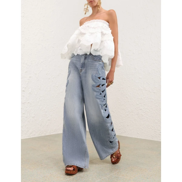 Elevate your elegance in this Zimmermann Bikini available now at Coveti