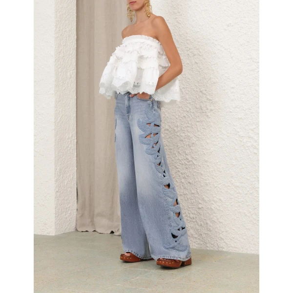 Elevate your elegance in this Zimmermann Bikini available now at Coveti