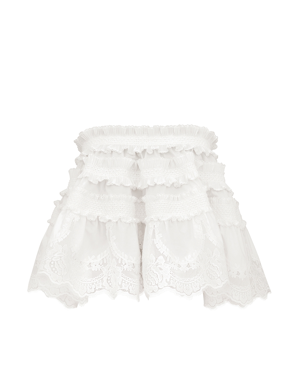 Zimmermann Alchemy Shirred Bandeau Top