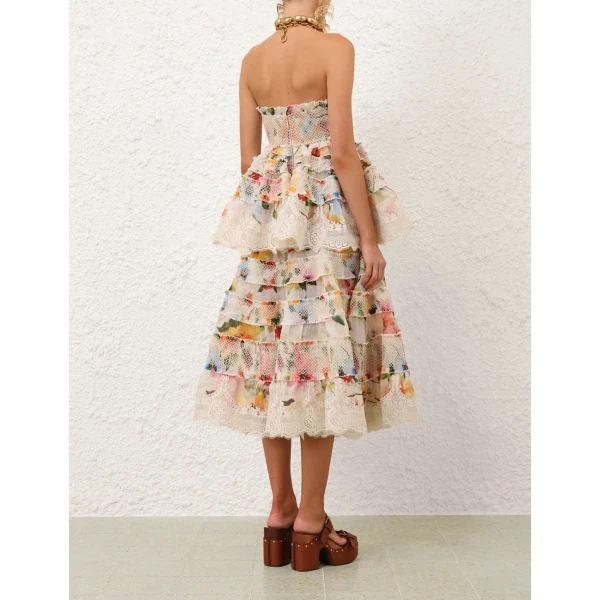Elevate your elegance in this Zimmermann Dresses available now at Coveti