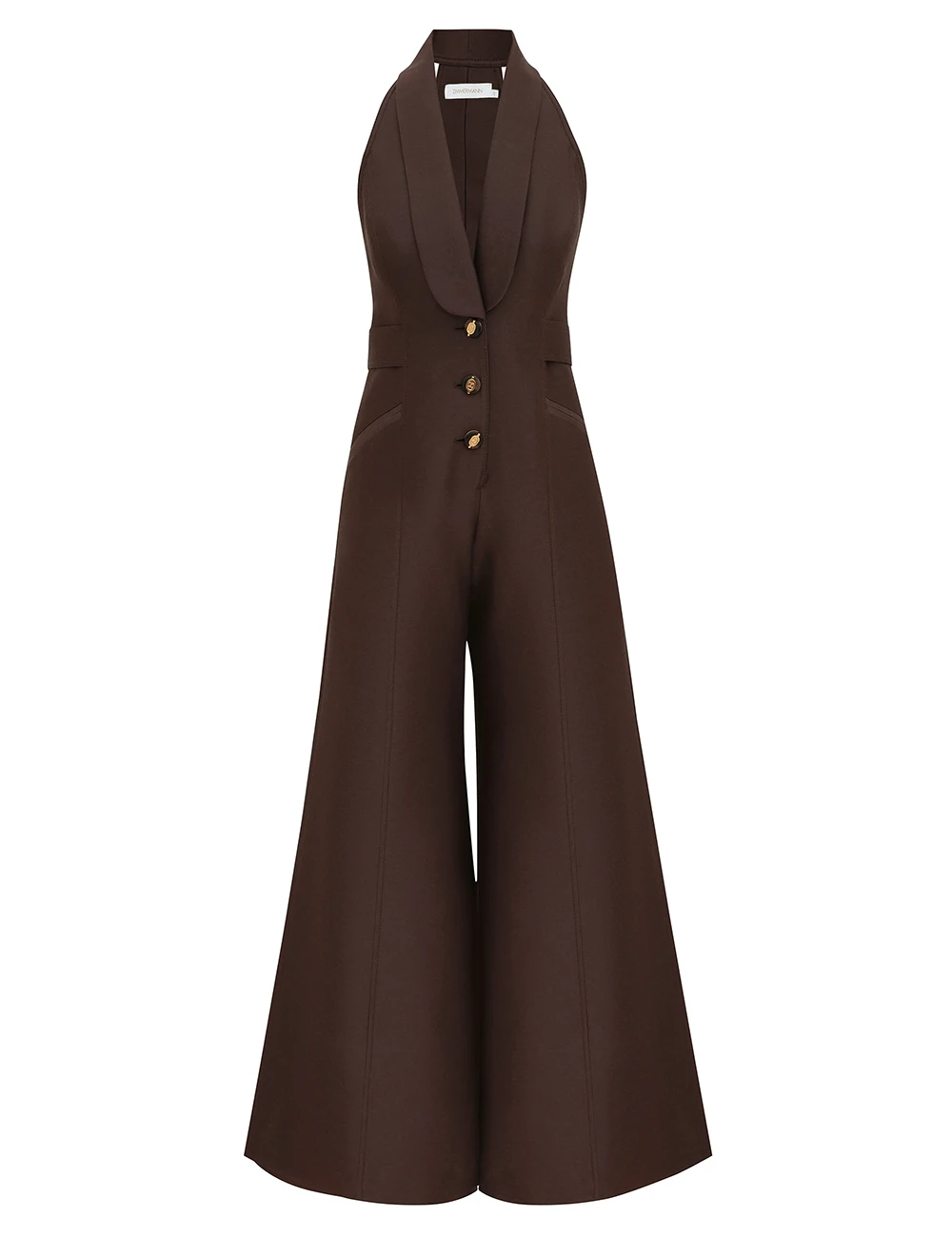 Zimmermann Alchemy Tuxedo Jumpsuit | Ready to Wear Collection Coveti Elevate your elegance in this Zimmermann Jumpsuit available now at Coveti