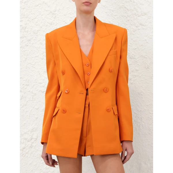 Elevate your elegance in this Zimmermann Jackets available now at Coveti