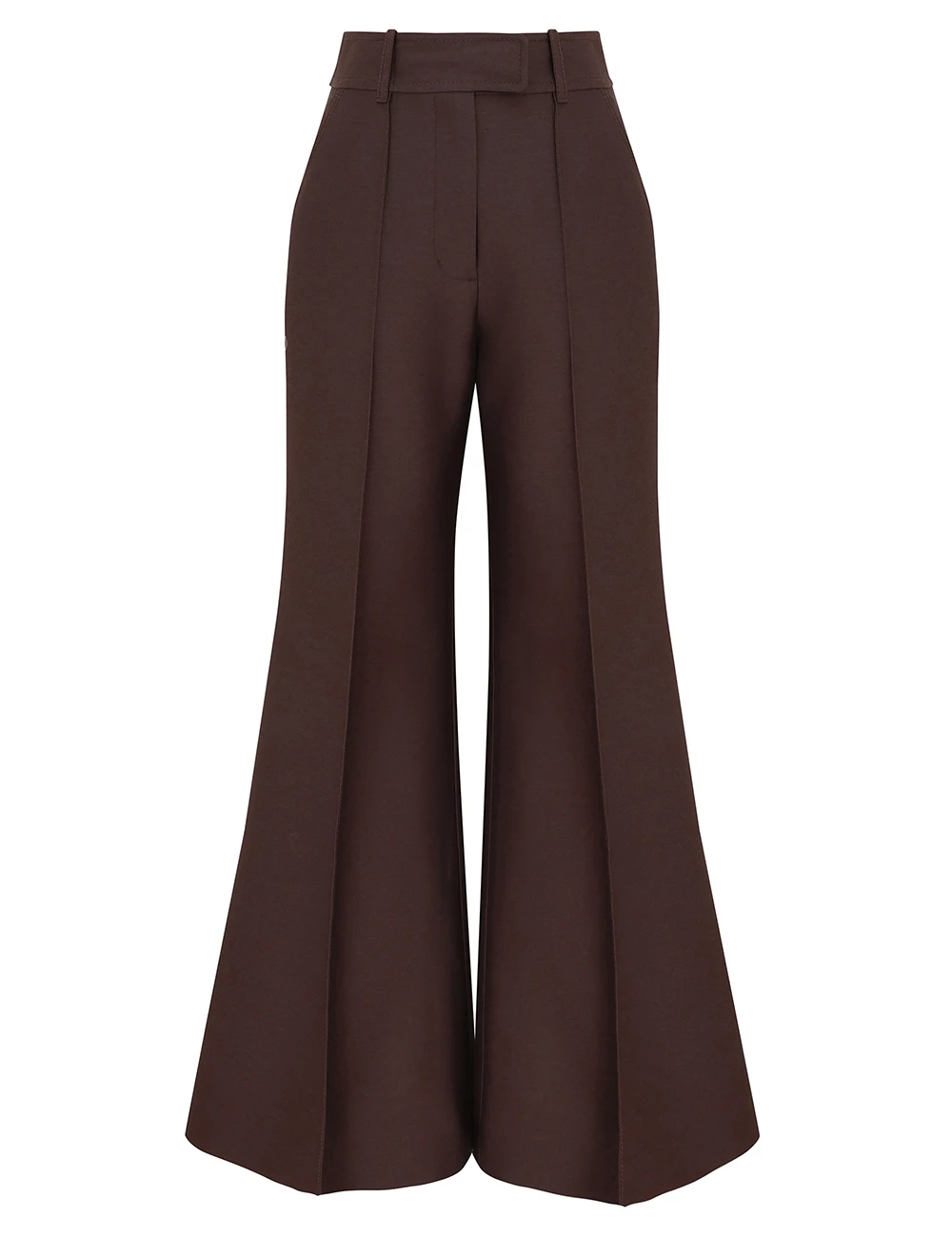 Zimmermann Alchemy Wool Silk Flare Pant | Ready to Wear Collection Coveti Elevate your elegance in this Zimmermann Pants available now at Coveti