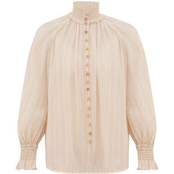 Elevate your elegance in this Zimmermann Tops available now at Coveti