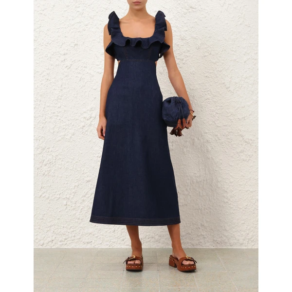 Elevate your elegance in this Zimmermann Dresses available now at Coveti