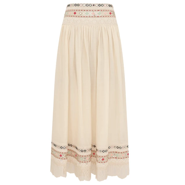 Elevate your elegance in this Zimmermann Skirts available now at Coveti