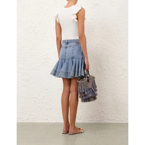 Elevate your elegance in this Zimmermann Tops available now at Coveti
