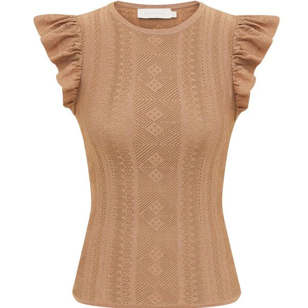 Elevate your elegance in this Zimmermann Tops available now at Coveti